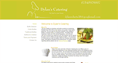 Desktop Screenshot of dylanscatering.com